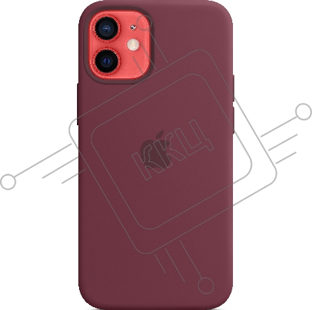 Чехол MagSafe для iPhone 12 mini iPhone 12 mini Silicone Case with MagSafe - Plum