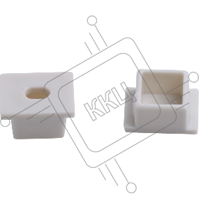 Заглушки для врезного профиля светодиодной ленты гл. 12mm (2 заглушки в пакете)
