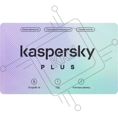 ПО Kaspersky Plus + Who Calls 5-Device 1 year Base Card (KL1050ROEFS)