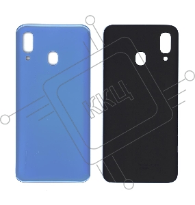 Задняя крышка для Samsung A405F Galaxy A40 (2019), голубая