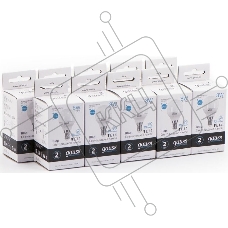 Лампа светодиодная Gauss Elementary 8Вт цок.:E14 шар 220B 4100K св.свеч.бел.нейт. P45 (упак.:10шт) (53128)