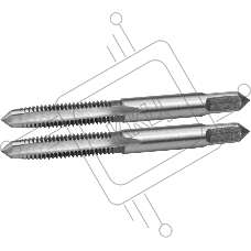 Набор метчиков ЗУБР 4-28006-05-0.8-H2  МАСТЕР ручных М5x0.8 2шт.