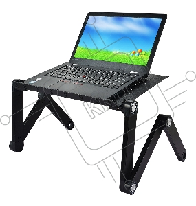 Подставка для ноутбука Cactus CS-LS-X3 черный 27x42см