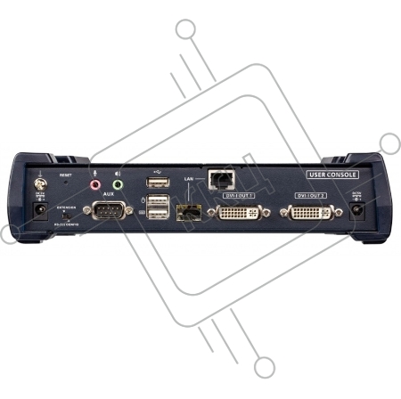 Приемник DVI-I Dual Display KVM over IP receiver (Ethernet + Optical)
