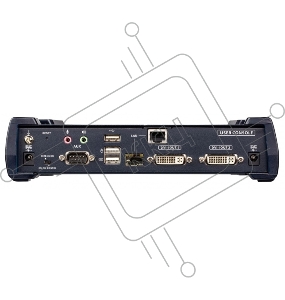 Приемник DVI-I Dual Display KVM over IP receiver (Ethernet + Optical)