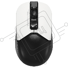 Мышь беспроводная A4Tech Fstyler FB12 белый/черный, 1200 dpi, радиоканал, Bluetooth, USB, кнопки - 3