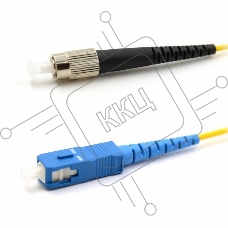 Патч-корд оптический переходной (SM), 9/125 (OS2), SC/UPC-FC/UPC, (Simplex), LSZH, 3м