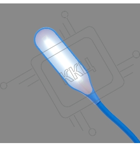 Светильник настольный Click 4Вт, LED, 4000К, диммируемый 3 ступени, заряжаемый, на прищепке, синий REXANT