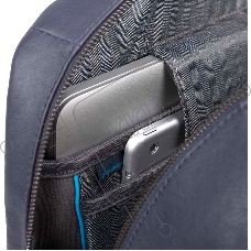 Рюкзак Piquadro Black Square CA4762B3/BLU4, кожа, темно-синий