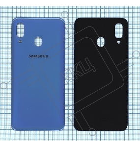 Задняя крышка для Samsung A405F Galaxy A40 (2019), голубая