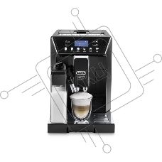 Кофемашина автоматическая DeLonghi ECAM46.860.B чёрный, исп. кофе - зерновой/молотый, 2 л, 1450 Вт, 15 Бар.
