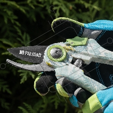 Секатор прямого реза, 210 мм, пластиковые рукоятки Palisad