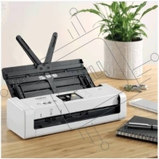 Сканер Brother ADS1700W, A4, 25 стр/мин, 1200 dpi, цветной, дуплекс, сенсорный экран, WiFi, USB