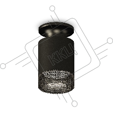 Светильник Ambrella Light XS6302102 SBK/PBK/BK черный песок/черный полированный/тонированный MR16 GU5.3 (N6902, C6302, N6151)