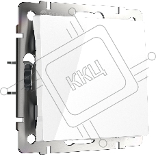 Перекрестный переключатель одноклавишный Werkel W1113001 (белый)