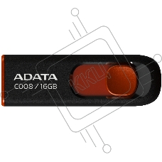 Флеш диск AData 16Gb C008 AC008-16G-RKD USB2.0 красный