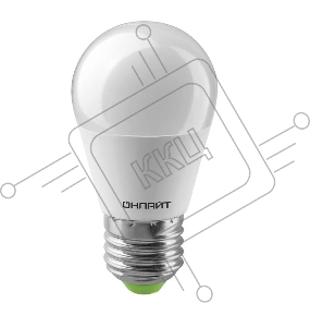 Лампа светодиодная 61 970 OLL-G45-10-230-6.5K-E27 ОНЛАЙТ 61970
