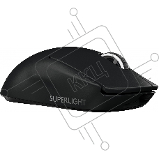 Мышь беспроводная Logitech G PRO X SUPERLIGHT черный, 25600 dpi, радиоканал, USB, кнопки - 5