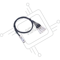 Кабель DAC QSFP-4XSFP+ 3 M LR-LINK