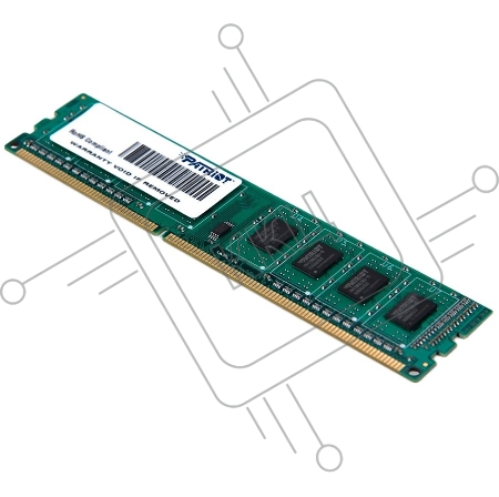 Память Patriot SL 4Gb DDR3 1600MHz (pc-12800) DIMM 1.35V PSD34G1600L81 1*4GB CL11