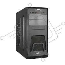 Компьютерный корпус Exegate EX278392RUS Miditower Exegate CP-603 Black, ATX, <CP450W, 80mm>, 2*USB+2*USB3.0, Audio