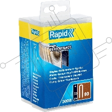 Скобы RAPID 5000125 30 мм, тип 90, 3000 шт узкие, супертвердые, закаленные