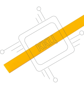 Термоусадочная трубка 6,0/3,0 мм, желтая, упаковка 50 шт. по 1 м PROconnect