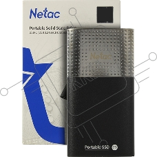 Накопитель SSD External Netac 2.0Tb Z9 <NT01Z9-002T-32BK> (USB3.2, up to 550/480MBs, 90х47.5х11.5mm, Aluminium+Plastic)