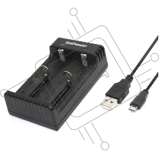З/У для аккумуляторов GoPower LiCharger 4 Ni-MH/Ni-Cd/Li-ion/IMR 2 слота (1/100)