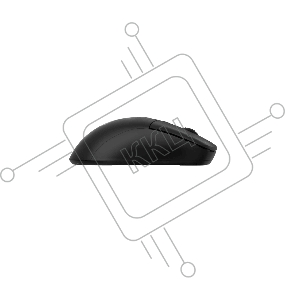 Мышь игровая беспроводная Dareu A918X Black (черный), DPI 800/1200/2400/16000, ресивер 2.4GHz+BT, размер 121.6x64.7x39.6мм