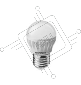 Лампа светодиодная 61 968 OLL-G45-10-230-2.7K-E27 ОНЛАЙТ 61968
