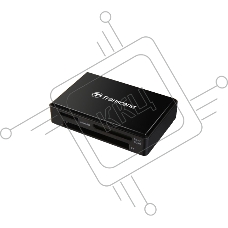 Считыватель карты памяти Transcend USB 3.0 Transcend All-in-1 Multi Card Reader, Black