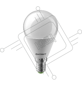 Лампа светодиодная 61 967 OLL-G45-10-230-6.5K-E14 ОНЛАЙТ 61967