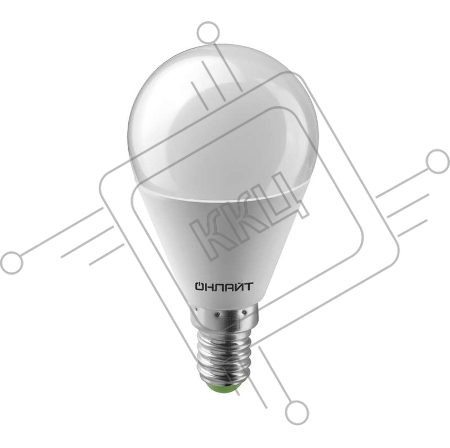 Лампа светодиодная 61 967 OLL-G45-10-230-6.5K-E14 ОНЛАЙТ 61967