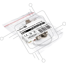 Модуль-вставка Keystone Jack RJ-45 ExeGate KJ-8P8C-SH-C6-180-TL (Кат.6, экранированная, 180 градусов, IDC Toolless (без инструмента))