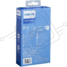 Сетевое зарядное устройство Philips DLP5331 30W 1.5A (PD) USB/USB Type-C универсальное черный