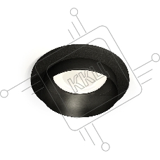 Комплект встраиваемого светильника Ambrella light XC6513021 SBK/PBK черный песок/черный полированный MR16 GU5.3 (C6513, N6131)