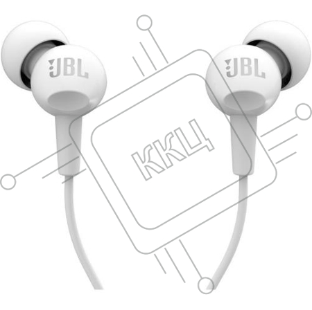 Наушники JBL C100SIU White 