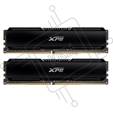 Оперативная память XPG Gaммix D20, DDR4, 16Gb (2x8Gb), 3200MHz, CL16, UDIMM, с радиатором, черный