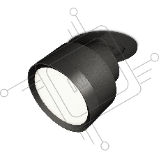 Светильник Ambrella Light XM8102500 SBK/PBK черный песок/черный полированный GX53 (A2242, A2106, C8102, N8113)