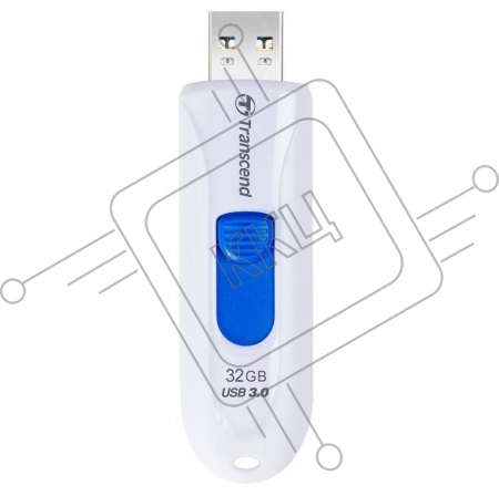 Флеш Диск Transcend USB Drive 32Gb JetFlash 790 TS32GJF790W {USB 3.0}