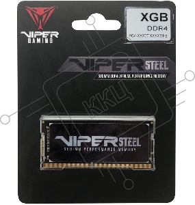 Память DDR4 8Gb 3200MHz Patriot PVS48G320C8S Steel Series RTL PC4-25600 CL22 SO-DIMM 260-pin 1.2В single rank
