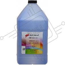 Тонер Static Control OKIUNIV3-1KG-C голубой флакон 1000гр. для принтера Oki C3300N/5500