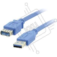 Кабель USB-A 3.0 вилка-розетка, 1,8 м
