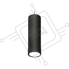 Светильник Ambrella Light XP8192001 SBK/PBK черный песок/черный полированный GX53 (A2333, C8192, N8113)