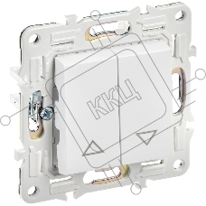 Выключатель жалюзи 10А SK-V12W арктический белый SKANDY