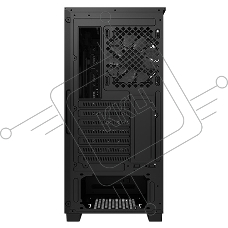 Компьютерный корпус Deepcool MATREXX 50 MESH 4FS без БП, боковое окно (закаленное стекло), 3xColor LED 120мм ветилятора спереди, 1xColor LED 120мм ветилятор сзади, черный, ATX
