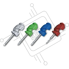 Набор инструментов Victorinox 2.1201.4 ассорти блистер
