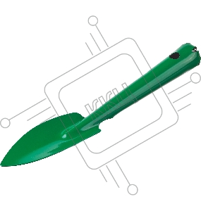 Совок посадочный, РОСТОК 421422, с металлической ручкой, узкий, 114x50x260мм