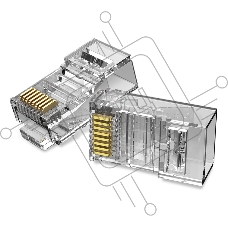 Коннектор Vention RJ45 (8p8c), cat. 6, под витую пару (50шт.)